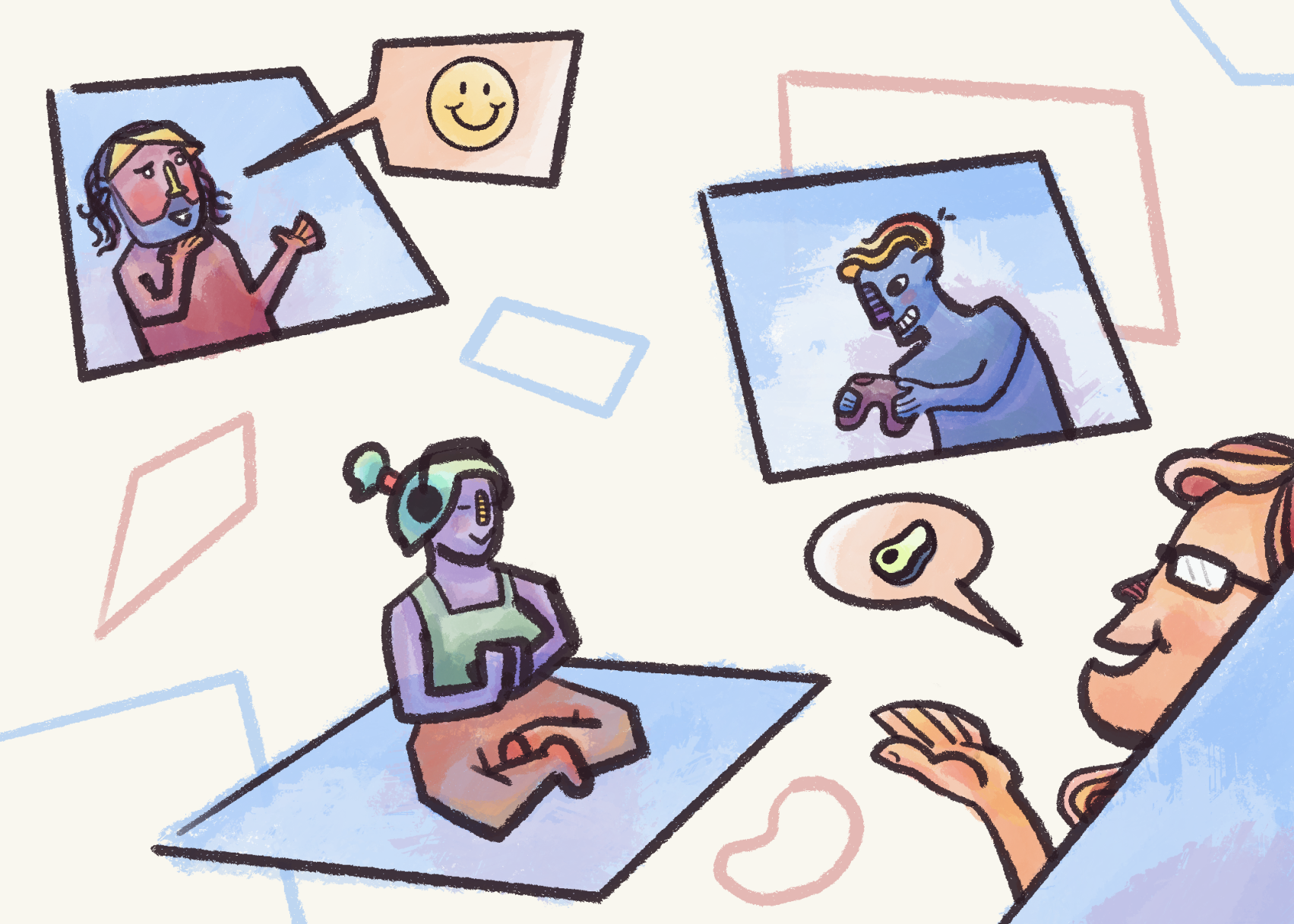 Online group chats provide a much needed social outlet during coronavirus outbreak
